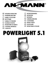 ANSMANN Powerlight 5.1 Kasutusjuhend