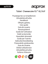 Aqprox Cheesecake Tab 10.1" XL 2 16:9 Kasutusjuhend