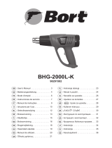 Bort BHG-2000L-K Kasutusjuhend