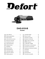 Defort DAG-910-B Kasutusjuhend