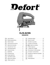 Defort DJS-625N Kasutusjuhend