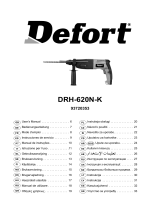 Defort DRH-620N-K Omaniku manuaal