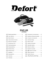 Defort DVC-55 Kasutusjuhend