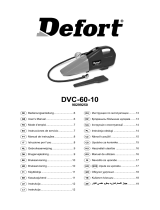 Defort DVC-60-10 Kasutusjuhend