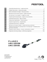 Festool LHS 2 225 EQI-Plus Kasutusjuhend