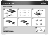 Fujitsu Stylistic Q550 Lühike juhend