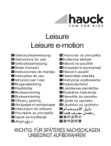 Hauck Leisure e-motion Kasutusjuhend
