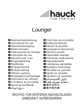 Hauck Lounger Kasutusjuhend