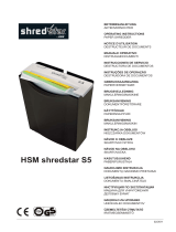 HSM Shredstar X5 Kasutusjuhend
