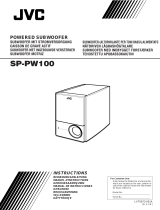 JVC Speaker SP-PW100 Kasutusjuhend