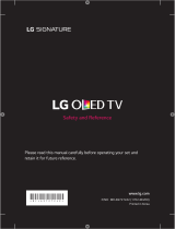 LG OLED65W7V Kasutusjuhend