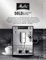 Melitta CAFFEO® SOLO® & Perfect Milk Kasutusjuhend
