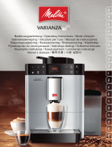 Melitta CAFFEO® Varianza® CSP Export Kasutusjuhend