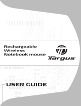 Targus Rechargeable Wireless Notebook Mouse Kasutusjuhend
