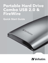 Verbatim Portable Hard Drive Combo USB Kasutusjuhend