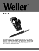 Weller WP 120 Kasutusjuhend