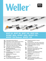 Weller WXP 120 Set Kasutusjuhend