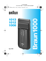 Braun 1013, 1012, 1008, 1000 Kasutusjuhend