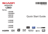 Sharp LC32LX632E Kasutusjuhend