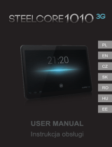 Overmax Steelcore 1010 3G Kasutusjuhend