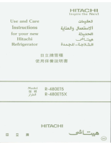 Hitachi R-480ET5 Kasutusjuhend