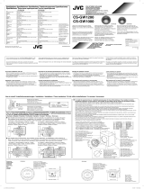 JVC CS-GW1200 Kasutusjuhend