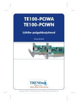 Trendnet TE100-PCIWA Quick Installation Guide