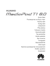 Huawei MediaPad T1 8.0 Lühike juhend