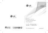 LG LGT505.AAGRPK Kasutusjuhend