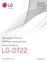 LG LGD722.APLSTN Kasutusjuhend