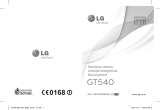 LG GT540.ASEABK Kasutusjuhend