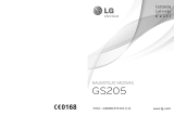 LG GS205 Kasutusjuhend