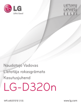 LG LGD320N.ACZEBK Kasutusjuhend