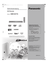 Panasonic DMR-EH770 Omaniku manuaal