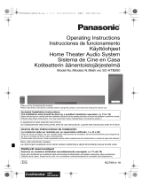 Panasonic SCHTB580EG Kasutusjuhend