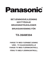 Panasonic TX39AW304 Kasutusjuhend