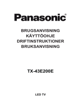 Panasonic TX43E200E Kasutusjuhend