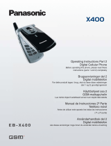 Panasonic EBX400 Omaniku manuaal