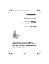 Panasonic KX-TG7220BL Omaniku manuaal