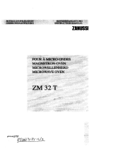 Zanussi ZM 32T K             Kasutusjuhend