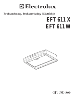 Electrolux EFT611X Kasutusjuhend