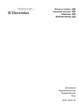 Electrolux EUC19001W Kasutusjuhend