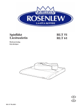ROSENLEW RLT61 Kasutusjuhend