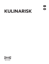 IKEA KULINARISK 20300875 Kasutusjuhend
