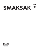 IKEA SMAKSAOVPX Kasutusjuhend