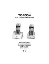 Topcom BUTLER 2900 Triple Kasutusjuhend