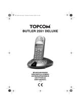 Topcom Telephone 2551 Deluxe Kasutusjuhend