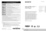 Sony UBP-X800M2 Kasutusjuhend