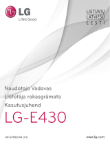 LG E430 Optimus L3 II Kasutusjuhend