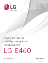 LG E460 Kasutusjuhend